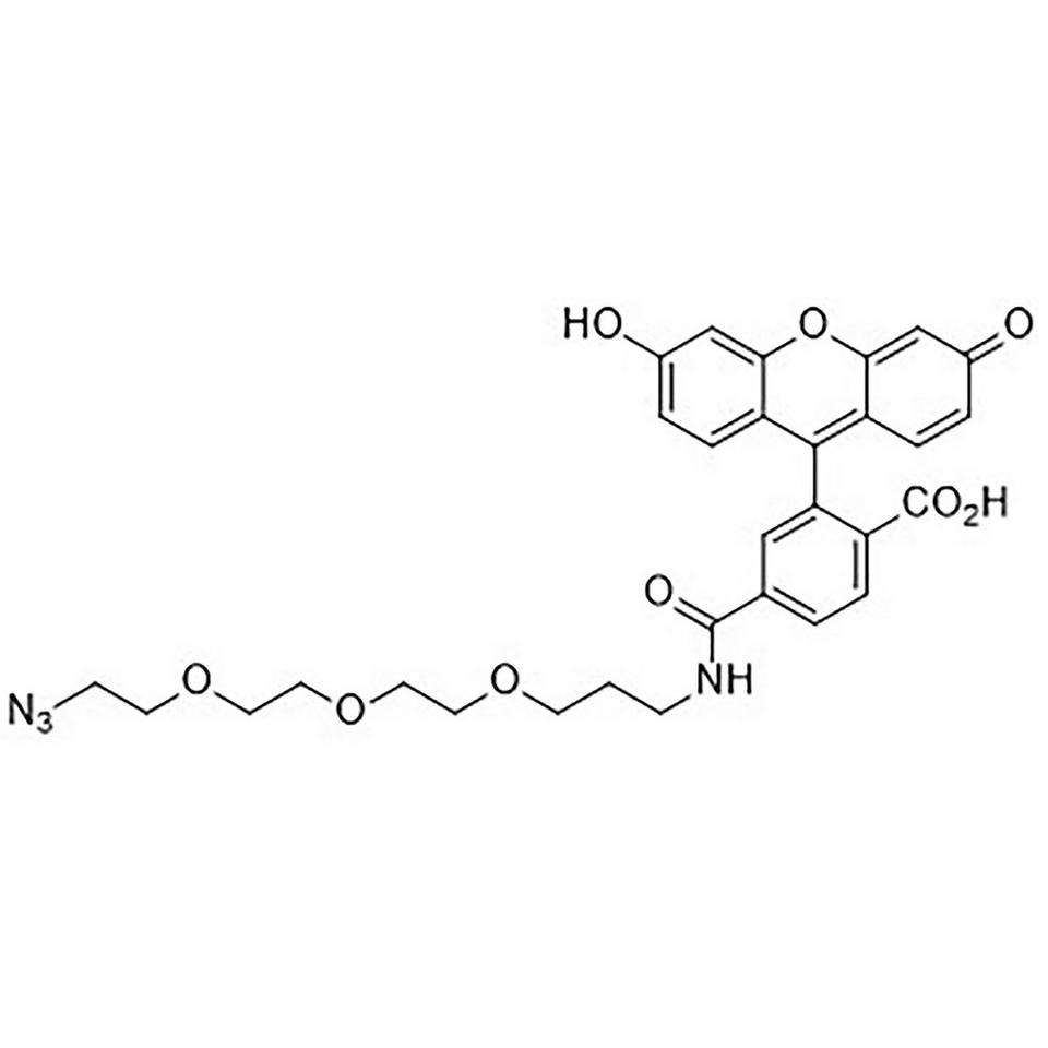 6-Carboxyfluorescein-TEG Azide